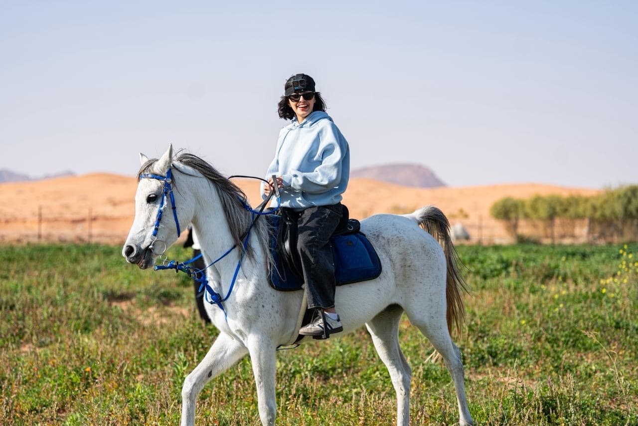 Expérience d'équitation en pleine nature à Hail