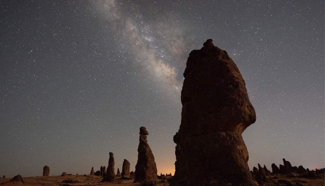 Experimente la fascinante observación de estrellas en Al-Ula.