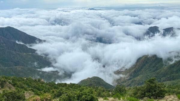 रिजाल अलमा और अल-सौदा की चोटियों के बीच एक प्रामाणिक असिरी यात्रा।