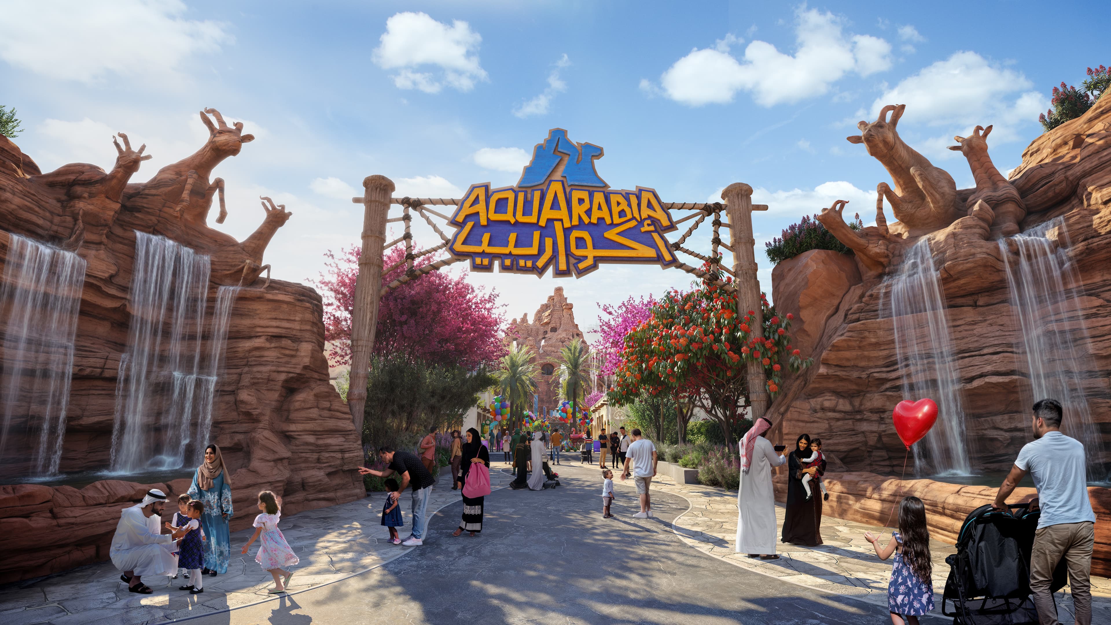 Hébergement de 3 nuits dans un hôtel 4 étoiles et billets pour Aquariba et Six Flags pour deux personnes.
